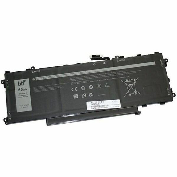 Battery Technology BTI 3-CELL 11.55V LI-ION NOTEBOOK BATTERY FOR DELL LATITUDE 9450 2-IN- GT6TK-BTI - main