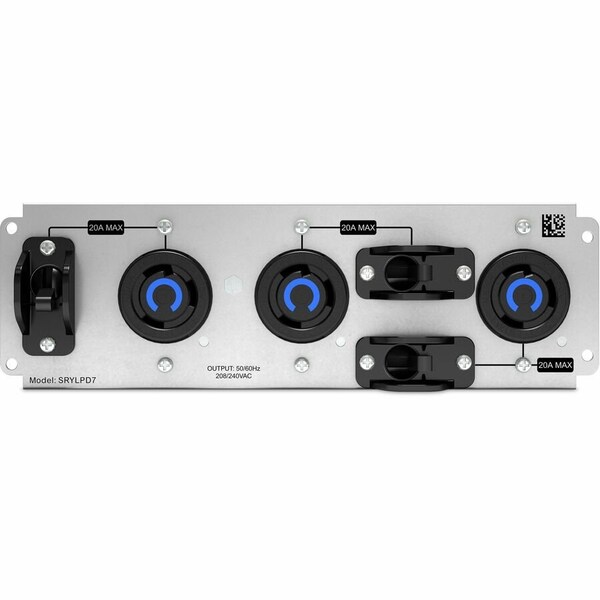Apc Backplate Kit w/ Qty. 3 L6-20R for Smart-UPS Modular Ultra SRYL on 2022-1622563-1 SRYLPD7 - main