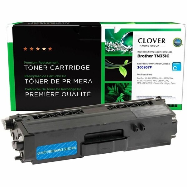 Clover Imaging Group Imaging Remanufactured Cyan Toner Cartridge 200907P - main
