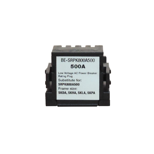 Brah Electric , replacement Spectra rating plugs rated for 500A, 800A sensor - SKDA, SKHA, SKLA, SKPA BE-SRPK800A500 - main