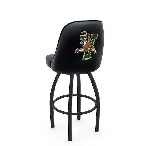 Holland Bar Stool Co Logo Grizzly Vermont 30 in. Swivel Bar Stool with Black Wrinkle Finish L048 - main