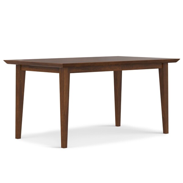 Homeroots 60" Walnut Wood Dining Table 640700 - main