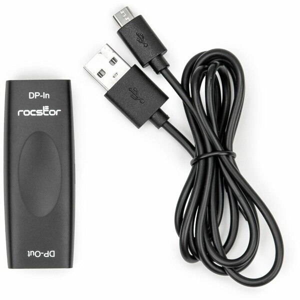 Rocstor TRUEREACH 8K/4K DISPLAYPORT 1.4 EXTENDER REPEATER - MAX 65FT (20M) - MAX RESOLUT Y10A328-B1 - main