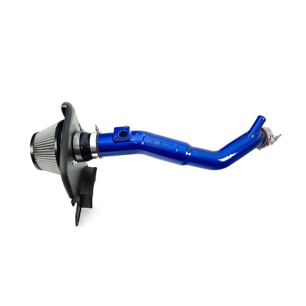 Hps Performance Air Intake Kit with Heat Shield, Blue, 827-777BL - main