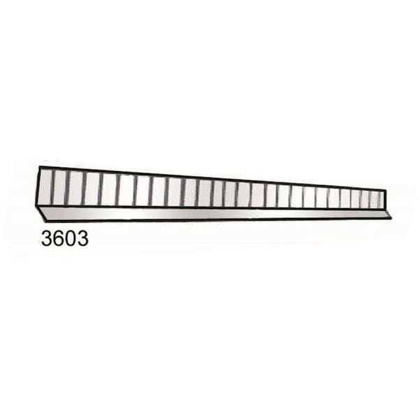 E-Z Fix Products Super Flexible Edge Repair Panel, 2-3/4 in H x 3/4 in W x 36 in L, 20 ga, Sheet Metal 3603 - main