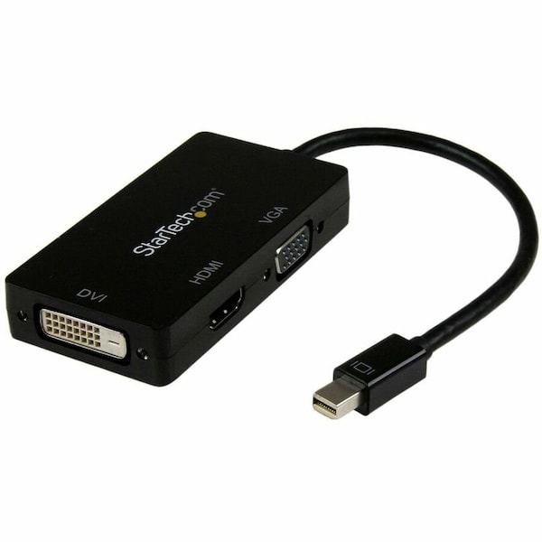Startech.Com MINI DISPLAYPORT TO VGA DVI HDMI ADAPTER MDP2VGDVHD - main