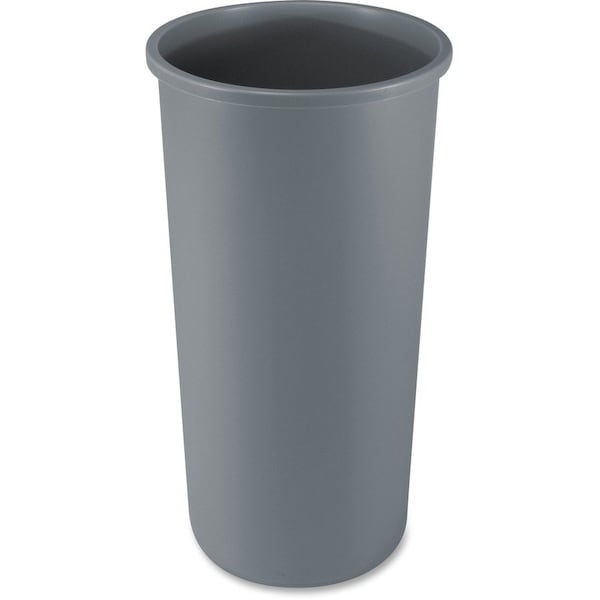 Rubbermaid Commercial Untouchable Round Container - 22 gal Capacity - Round - Crack Resistant, Durable - 30.1in Height x 354600GY - main