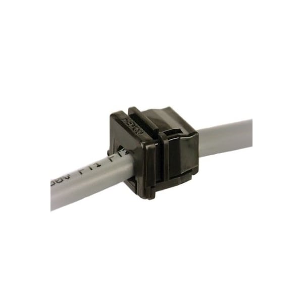 Heyco ST Lockit Strain Relief Bushing for U-Shape Slot, ST 101A Black, 1000PK 1839 - main
