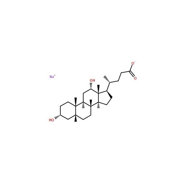 Ak Scientific Sodium deoxycholate (1g), CAS 302-95-4 O134-1g - main