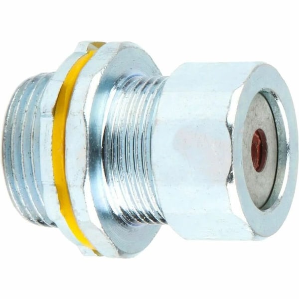 Dottie L.H. Dottie 3/4'' Steel Strain Relief Connector (Red Grommet), 10PK SR75A250 - main