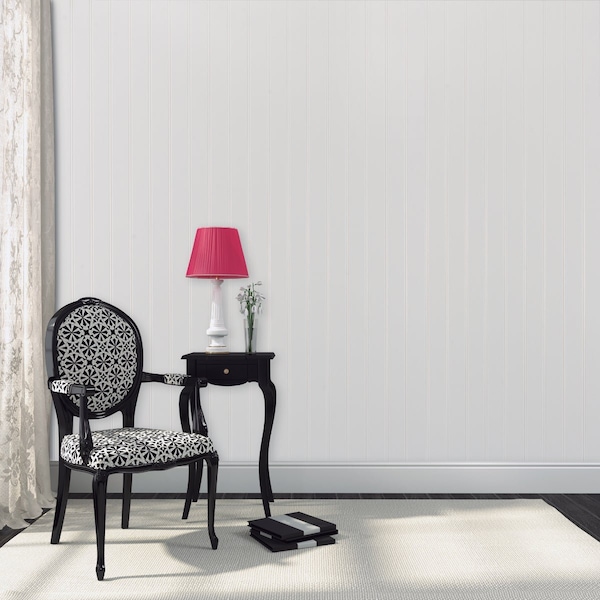 Global Product Sourcing 3/16''x4 'x8 ' True Wht Beadboard Panel 75811 - main