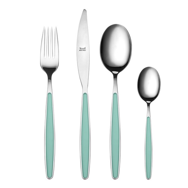 Mepra Caramella Flatware Set - 24 Pieces - Aquamarine 112Q22024 - main