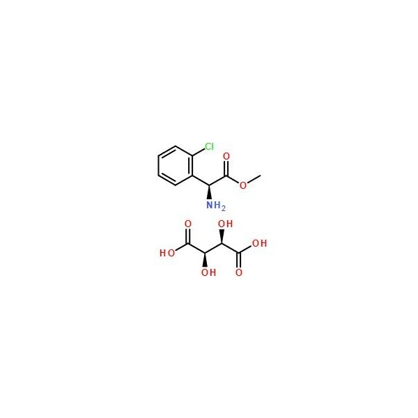 Ak Scientific (S)-(+)-2-Chlorophenylglycine methyl ester tartrate (5g), CAS 141109-15-1 X2937-5g - main