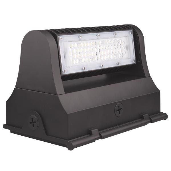 Trace-Lite BAWX Series LED Wall Pack, Adjustable Up/Down Light, 120-277V, Bronze BAWX-1-25-C-BR - main