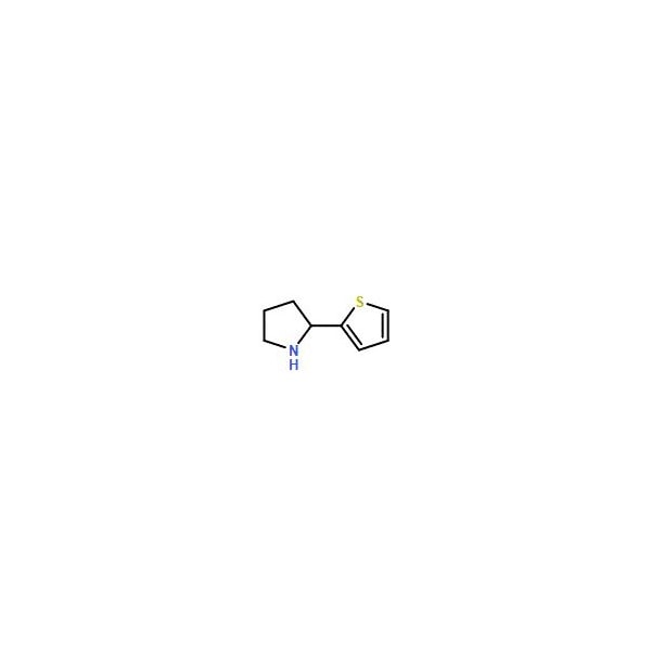 Ak Scientific 2-(Thiophen-2-yl)pyrrolidine HCl (100mg), CAS 90090-64-5 Q597-100mg - main