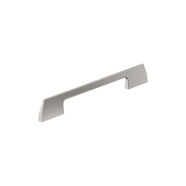Amerock Angle 6-5/16 inch (160mm) Center-to-Center Satin Nickel Cabinet Pull, 10PK 10VMP37304G10 - main