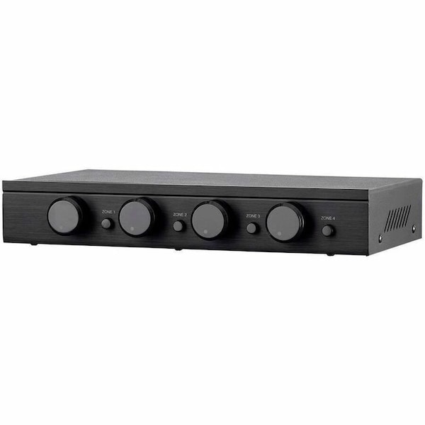 Monoprice SSVC-4.1 Single Input 4-Channel Speaker Selector with Volume Control 38159 - main