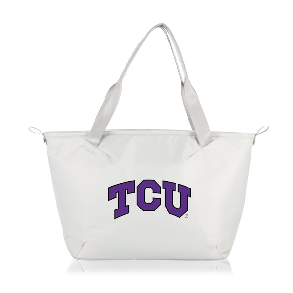Picnic Time Family Of Brands NCAA TCU Horned Frogs Tarana Cooler Tote Bag made with Recycled Materials 516-01-133-846-0 - main