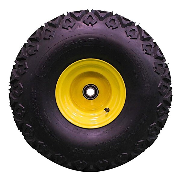 Antego 22.5x10.00-8 Front Wheel and Tire John Deere Gator Parts AM143568 and M118820 A870016006450422510008 - main