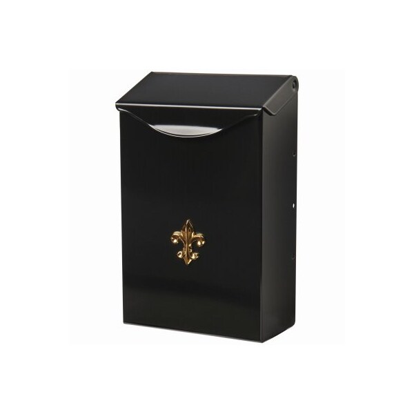 Solar Group Mailbox Vert Econ Black BW110000 - main