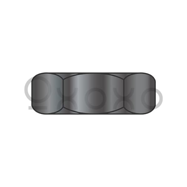 Oxoxo 4-40X1/4X3/32 Standard Pattern Hex Machine Screw Nut Black Zinc, 10000PK 374109 - main
