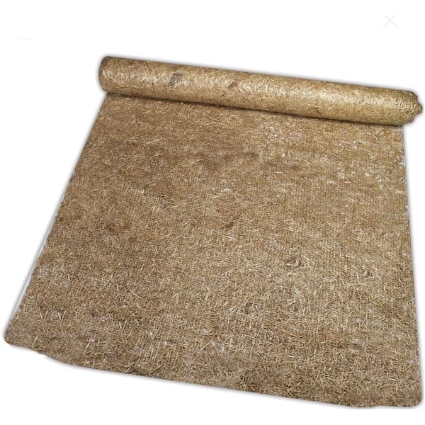 Farm Plastic Supply 100% Biodegradable Straw/Coconut Erosion Control Blanket Pallet, 8' x 112.5', 25 Rolls Z-SC-PalletQ-4001 - main