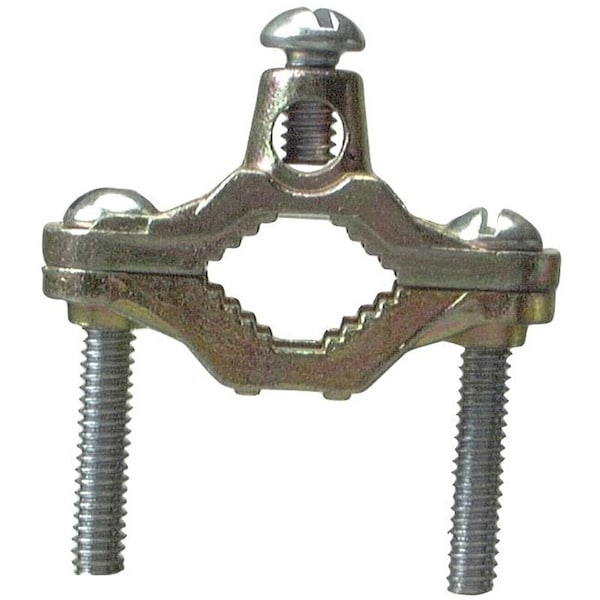 Halex Ground Clamp, 10 to 2 AWG Wire, Bronze 36019 - main