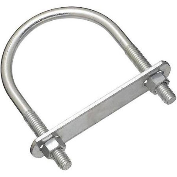 National Hardware No.652 Round Bend Zinc Plated UBolt 7156003 - main
