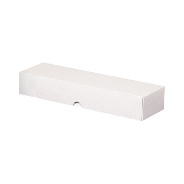 Partners Brand 12 in x 3 1/2 in x 2 in Stationery Folding Cartons, White, Fiberboard, 200 PK BCF26 - main