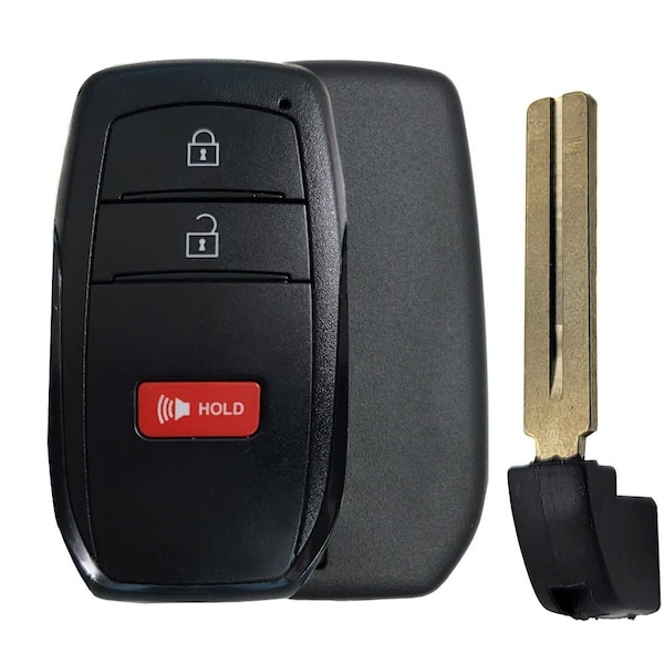 Aks Keys 2022 - 2024 Toyota Corolla Cross Smart Key Fob 3 Buttons FCC# HYQ14FBW - UNLOCKED RC-TOYOTA-127C - main