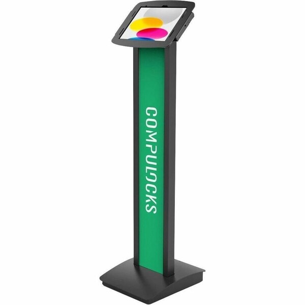 Compulocks Universal Tablet Magnetix Brandable Floor Stand Plus Hub Black 140BVHBMM01H01 - main