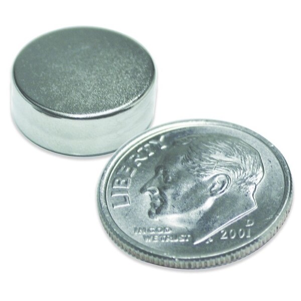 Magnet Source 0 Super Magnet Disc, Neodymium, 0315 in Dia, 0118 in H 7045 - main