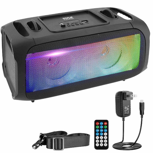 Pyle Pyle Wireless Portable Bluetooth Boombox Speaker, 120W, Rechargeable, FM Radio, MP3, USB, Micro SD PPHP42B - main