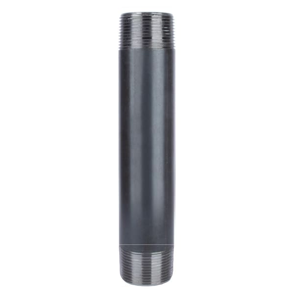 Ace Trading - Nipple 1-1/4 in. MIP each X 1-1/4 in. D MIP Black Steel 8 in. L Nipple 302U114X8 - main