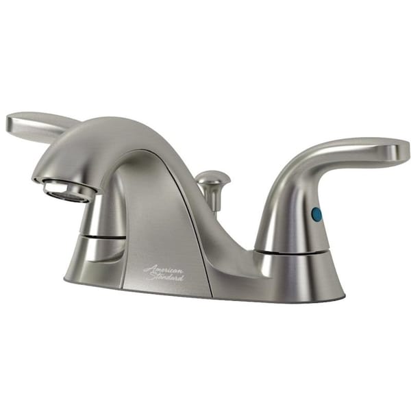 American Standard Cadet Suite 9091201.295 Centerset Bath Faucet, 2-Faucet Handle, 2-1/8 in H Spout, Metal 9091201.295 - main