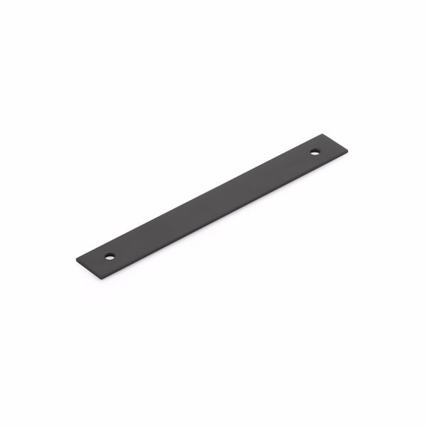Schaub 5in Center to Center Pub House Backplate for Pull Matte Black Finish 5105B-MB - main