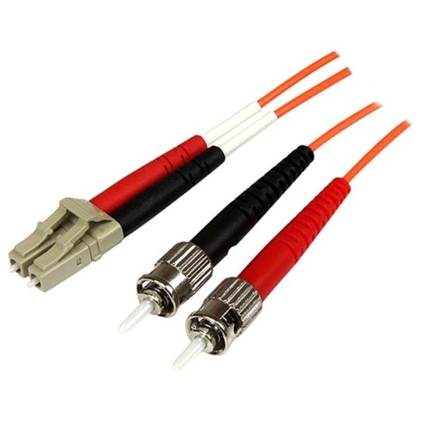 Startech.Com 3m OFNP LC to ST Duplex Fiber Cable 50FIBPLCST3 - main