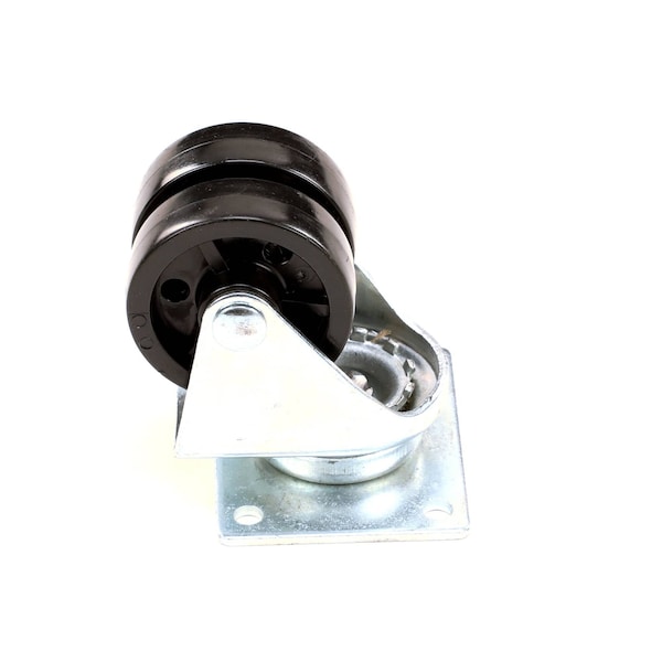Master-Bilt Caster without Brake, Dual Wheel, 2in, Swivel Plate, Single 02-72455 - main