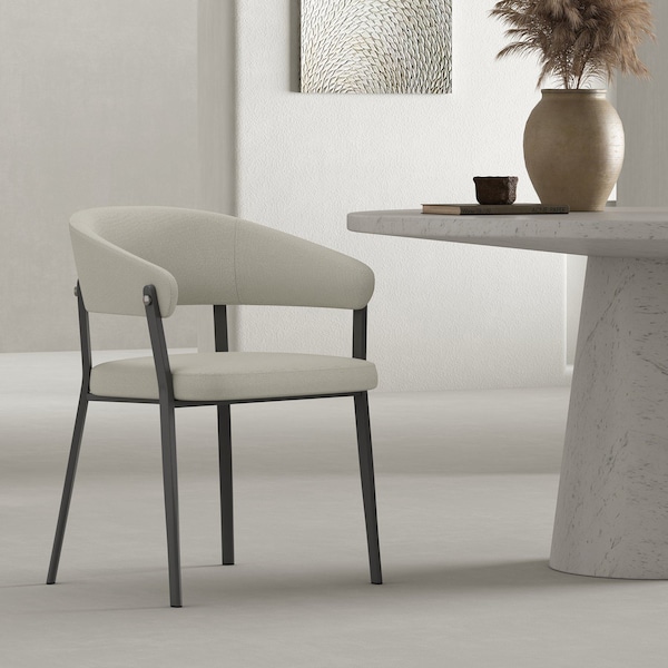 Manhattan Comfort Belle Dining Chair in Oatmeal DC099-OT - main