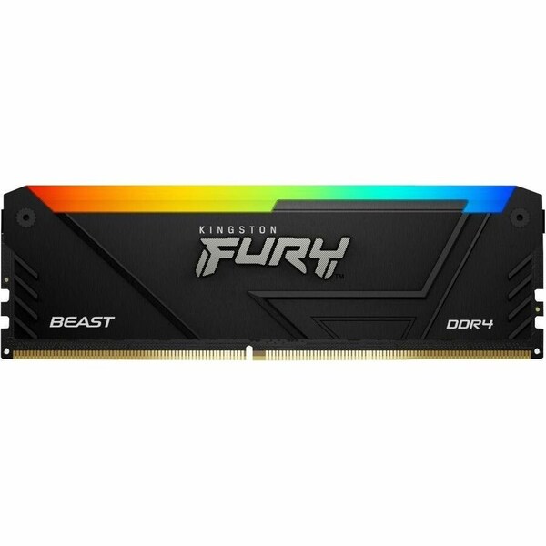 Kingston 64GB 3600MT/S DDR4 CL18 DIMM (KIT OF 2) FURY BEAST RGB KF436C18BB2AK2/64 - main