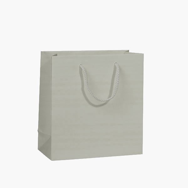 Nashville Wraps Silver Matte Gift Bags, Jewel 6.5x3.5x6.5, 100PK MTJBSI - main