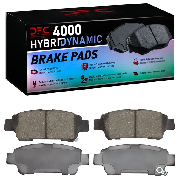 Dynamic Friction Co DFC 4000 HybriDynamic Brake Pads 4000-0995-00 - main