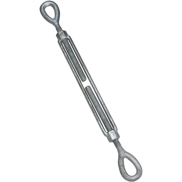 National Hardware 3270BC Series Turnbuckle, 1800 lb Working Load, 12 in Thread, Eye, Eye, 9 in L TakeUp N177-410 - main