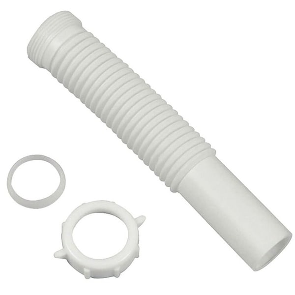 Danco Danco 51070 Tailpiece Extension, 1-1/4 x 9 in Slip-Joint, White 51070 - main
