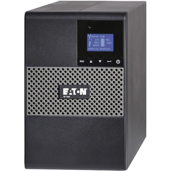 Eaton UPS System, 1000VA, Line Interactive, Out: 120V AC In: 120V AC 5P1000 - main