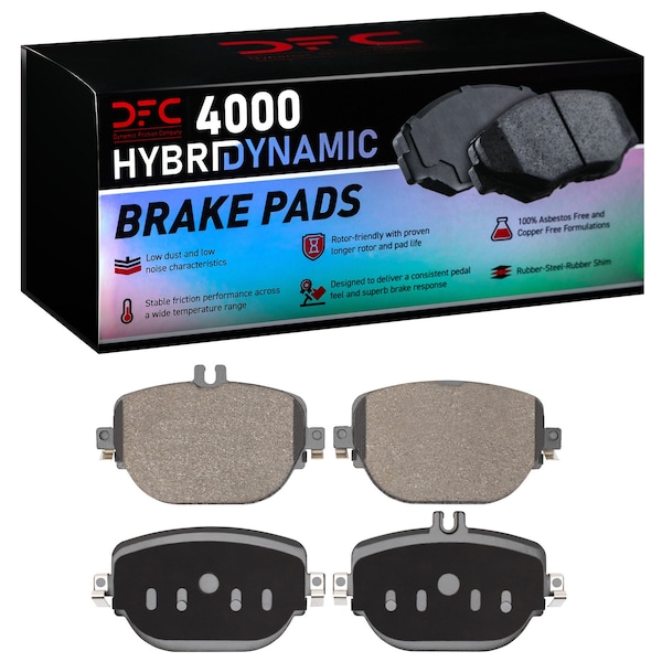 Dynamic Friction Co DFC 4000 HybriDynamic Brake Pads 4000-2193-00 - main