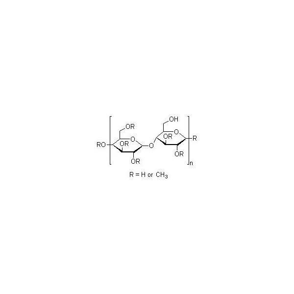 Ak Scientific Methyl cellulose (Viscosity: 1000-1800mPa·s, 2% in water at 20°C) (25g), CAS 9004-67-5 R317-25g - main