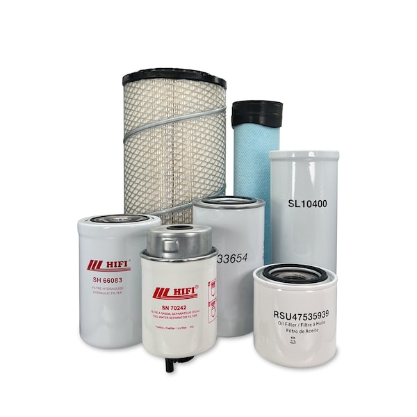 Hero Preventative Maintenance Kit CASE 580SN WT Backhoe Loader Wide Track-TIER 4B 02/15-09/16 MSU-CA-0062 - main