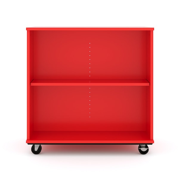 Tot Mate Mobile Wood Cabinet, Red, 36 in W x 36 in L x 36 in H x 23 in D TMM612A.M0C85 - main