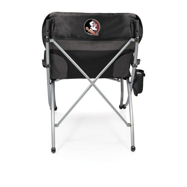 Picnic Time Family Of Brands NCAA Florida State Seminoles PT-XL Heavy Duty Camping Chair 400 lb Capacity, Black 793-00-175-174-0 - main